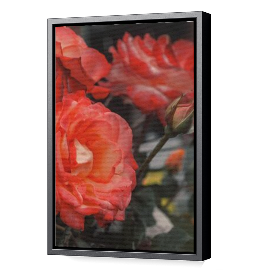 Thumbnail for Canvas - Black Floating Frame
