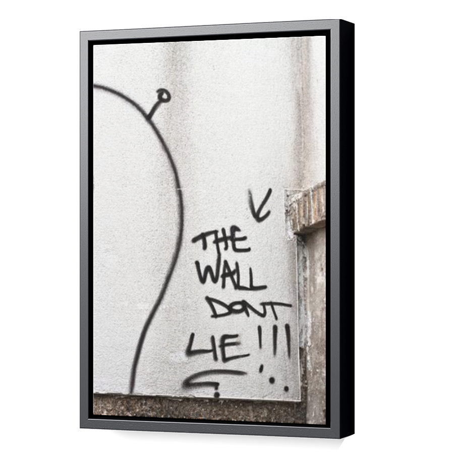 Thumbnail for Canvas - Black Floating Frame