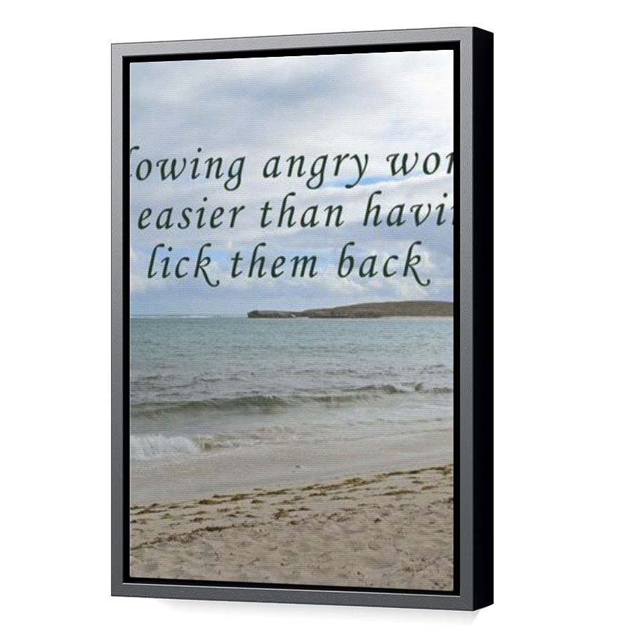 Thumbnail for Canvas - Black Floating Frame