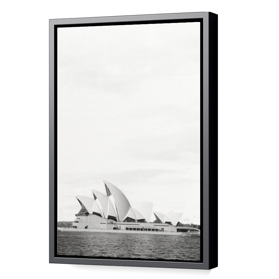 Thumbnail for Canvas - Black Floating Frame