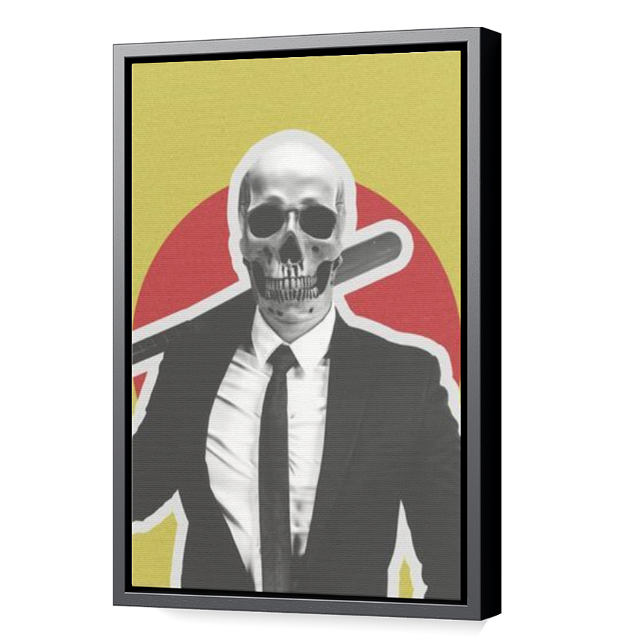 Thumbnail for Canvas - Black Floating Frame