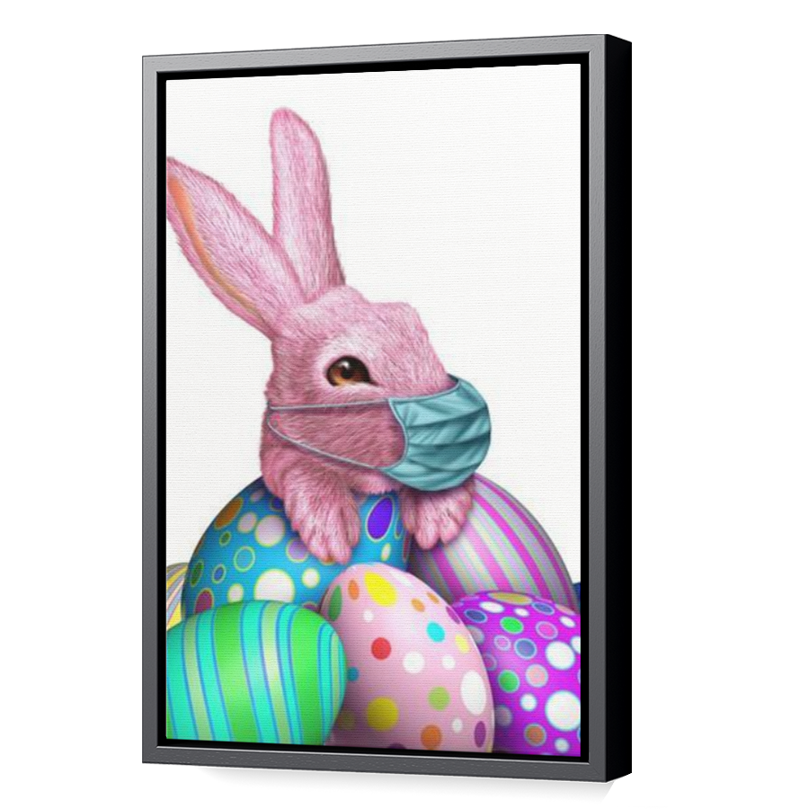 Thumbnail for Canvas - Black Floating Frame