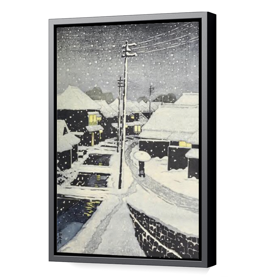 Thumbnail for Canvas - Black Floating Frame