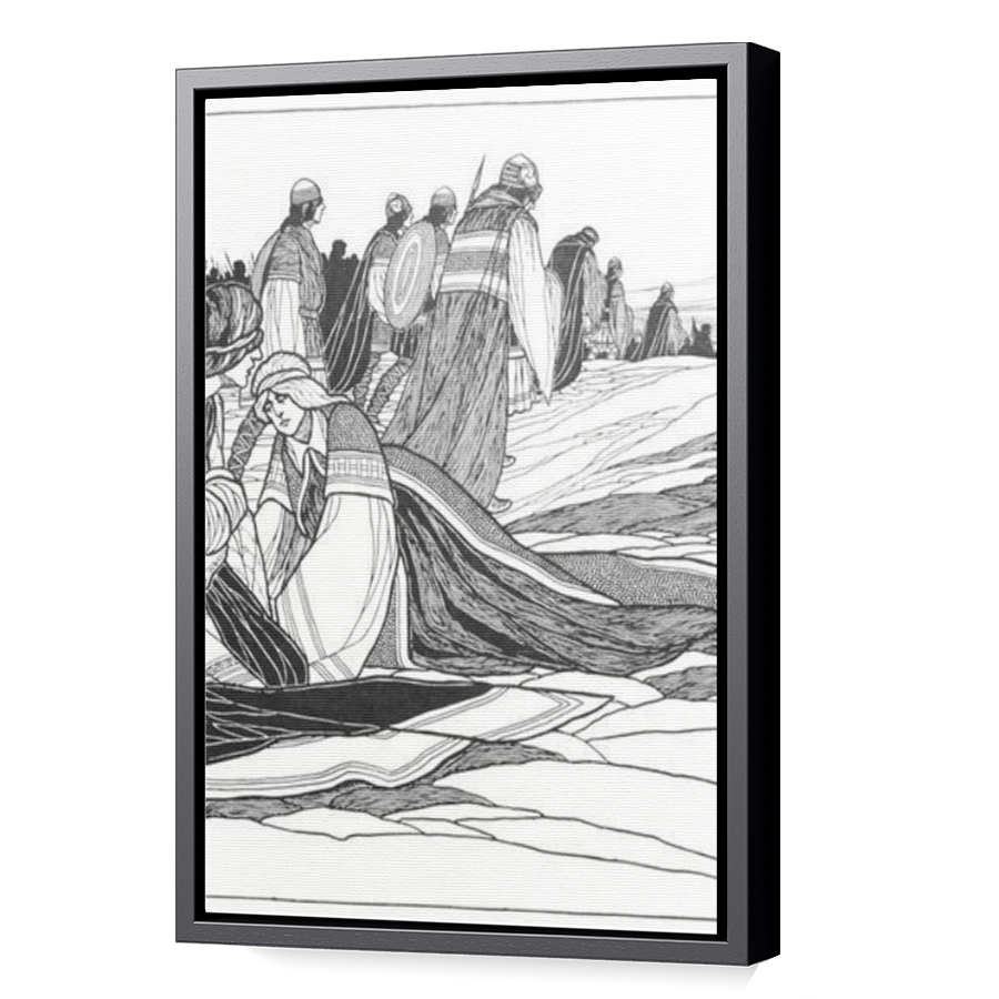 Thumbnail for Canvas - Black Floating Frame