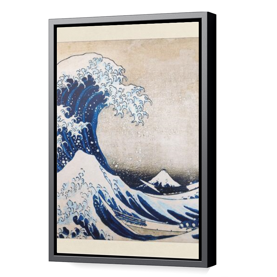 Thumbnail for Canvas - Black Floating Frame