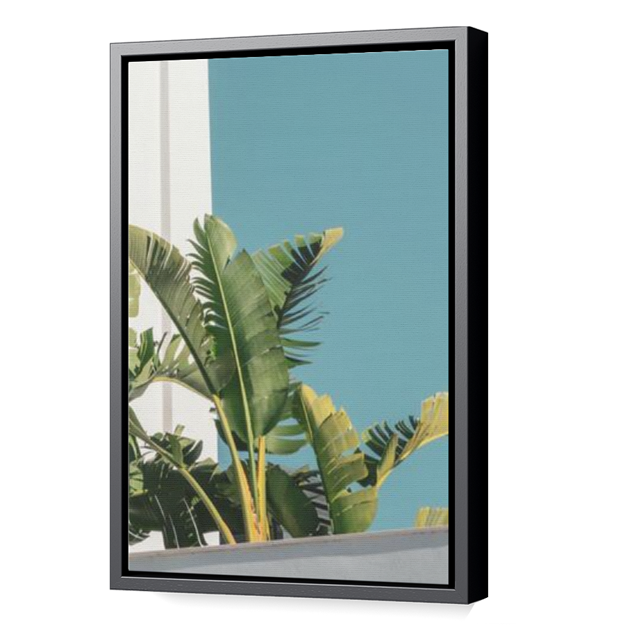 Thumbnail for Canvas - Black Floating Frame