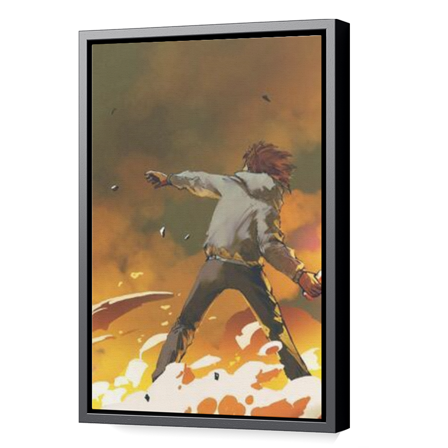 Thumbnail for Canvas - Black Floating Frame