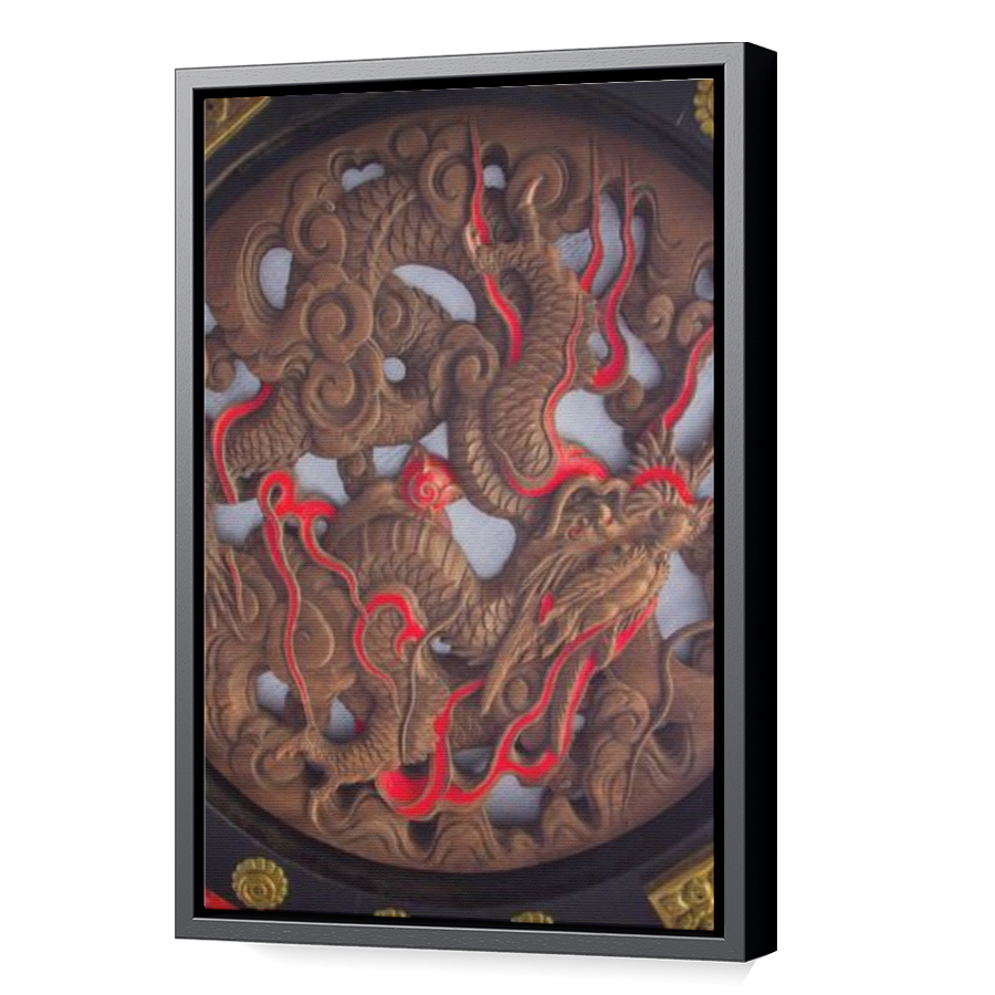 Thumbnail for Canvas - Black Floating Frame