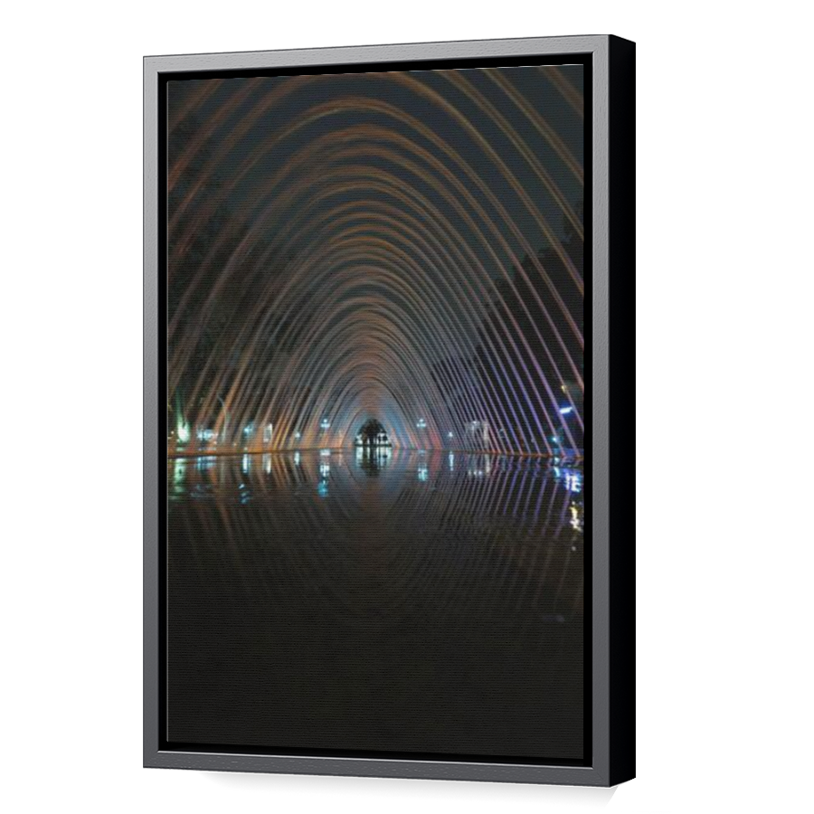 Thumbnail for Canvas - Black Floating Frame