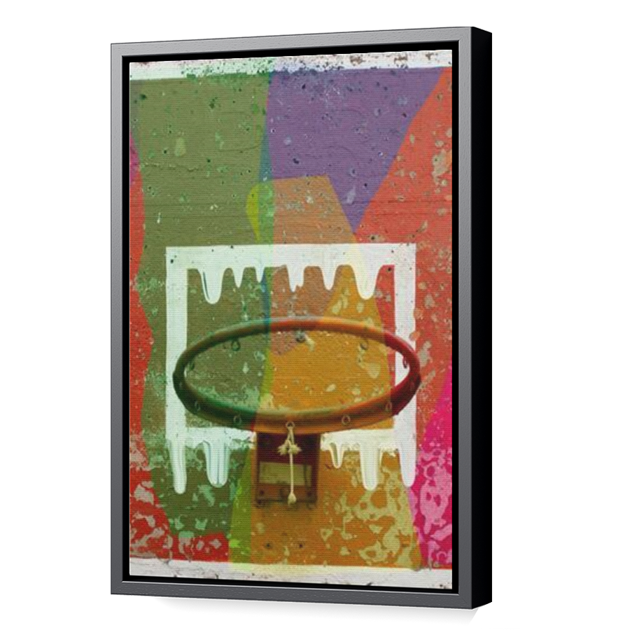 Thumbnail for Canvas - Black Floating Frame