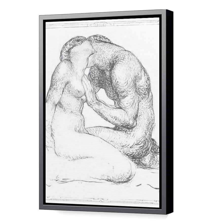Thumbnail for Canvas - Black Floating Frame