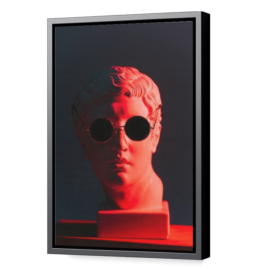 Thumbnail for Canvas - Black Floating Frame