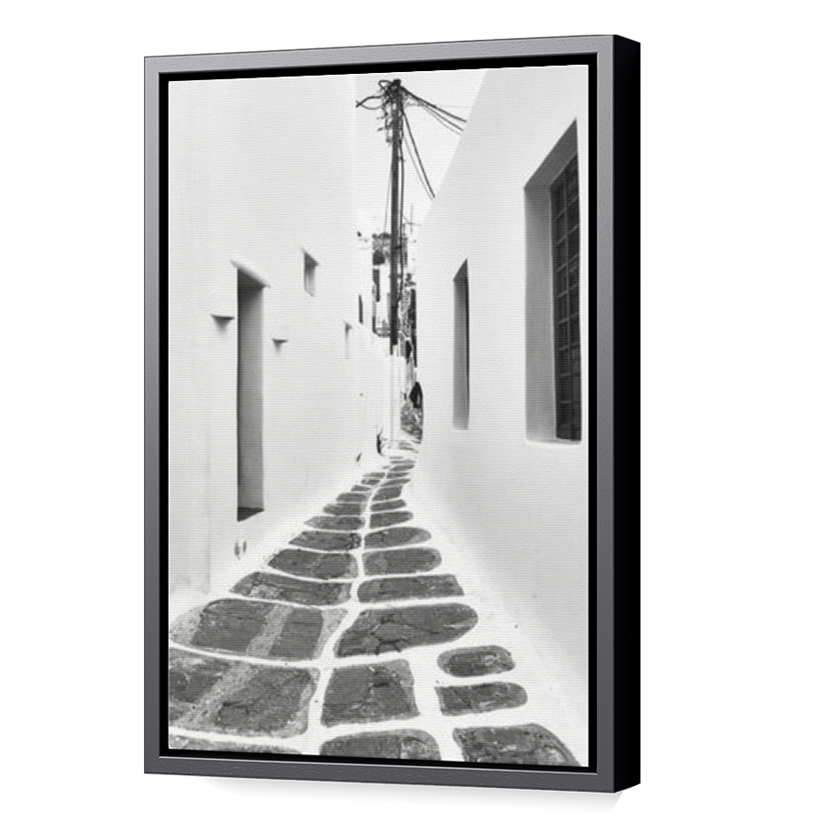 Thumbnail for Canvas - Black Floating Frame