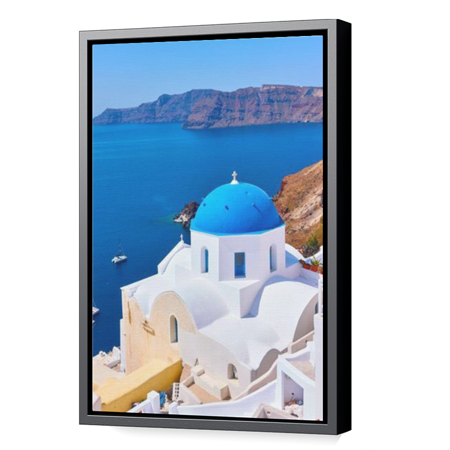 Thumbnail for Canvas - Black Floating Frame