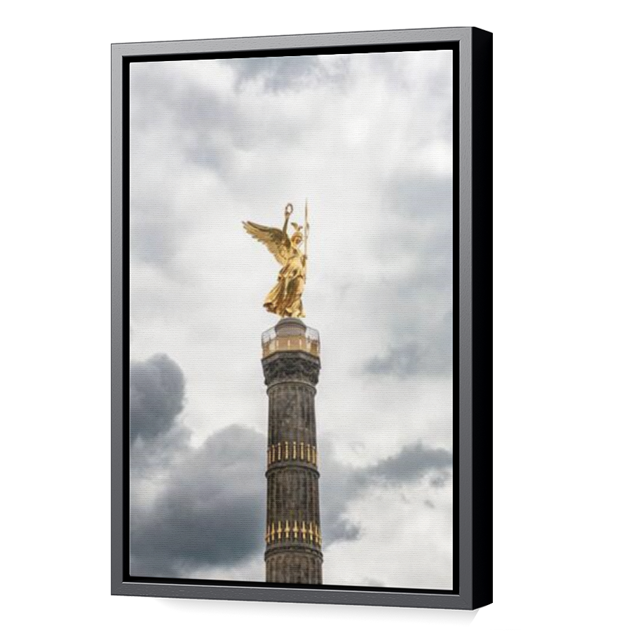 Thumbnail for Canvas - Black Floating Frame