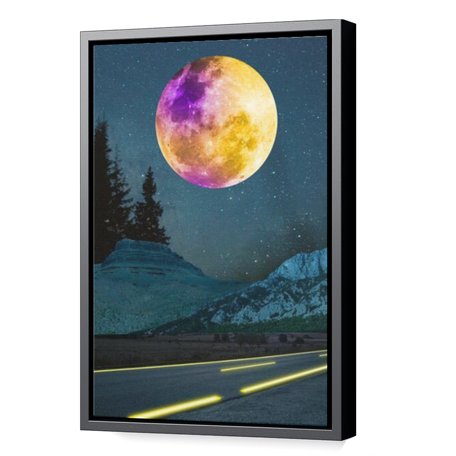 Thumbnail for Canvas - Black Floating Frame