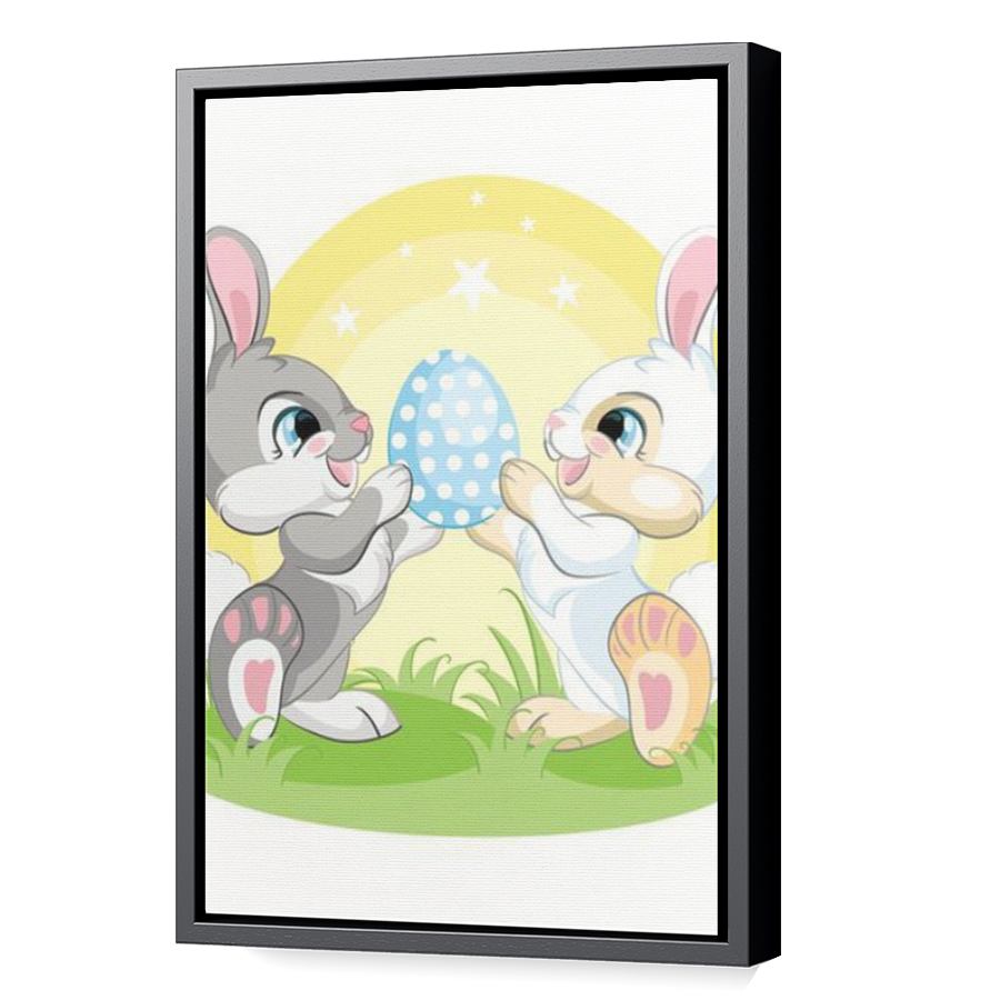 Thumbnail for Canvas - Black Floating Frame
