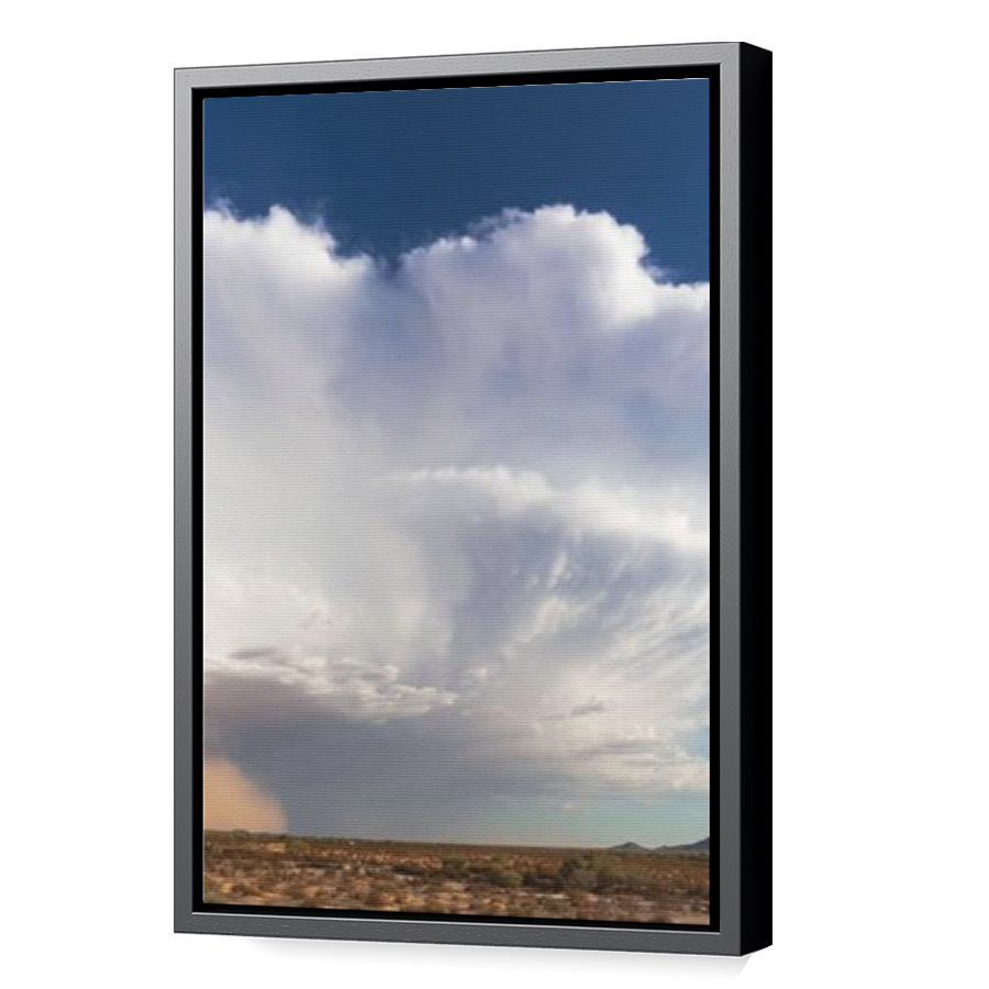Thumbnail for Canvas - Black Floating Frame