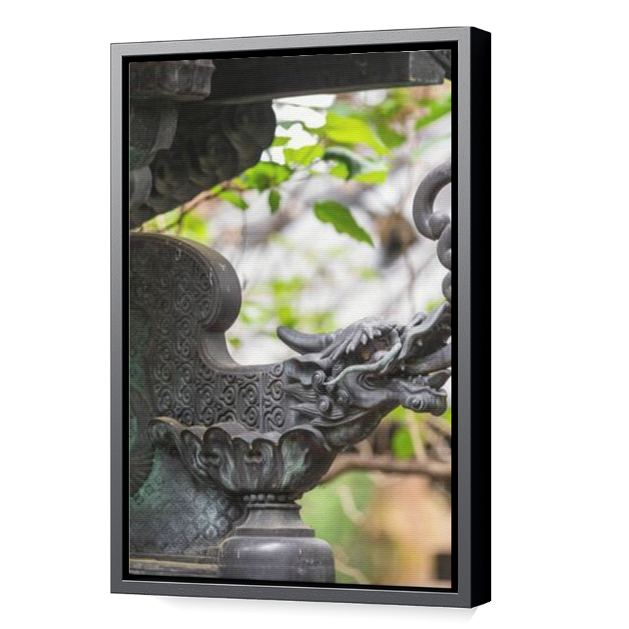 Thumbnail for Canvas - Black Floating Frame