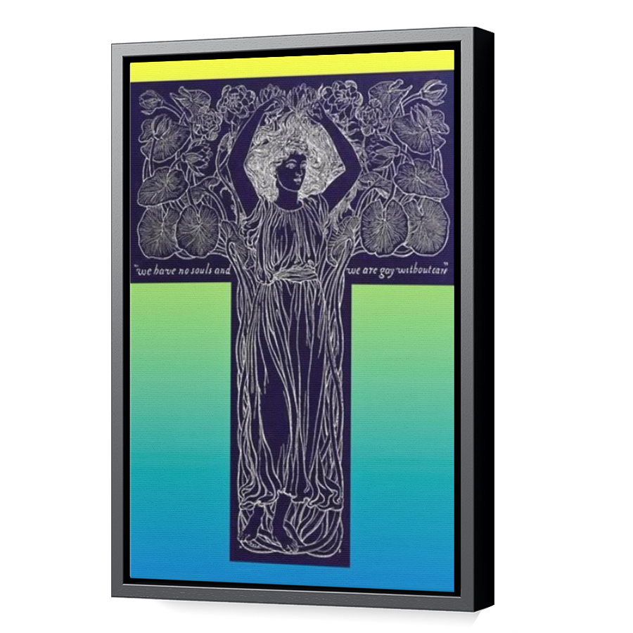 Thumbnail for Canvas - Black Floating Frame
