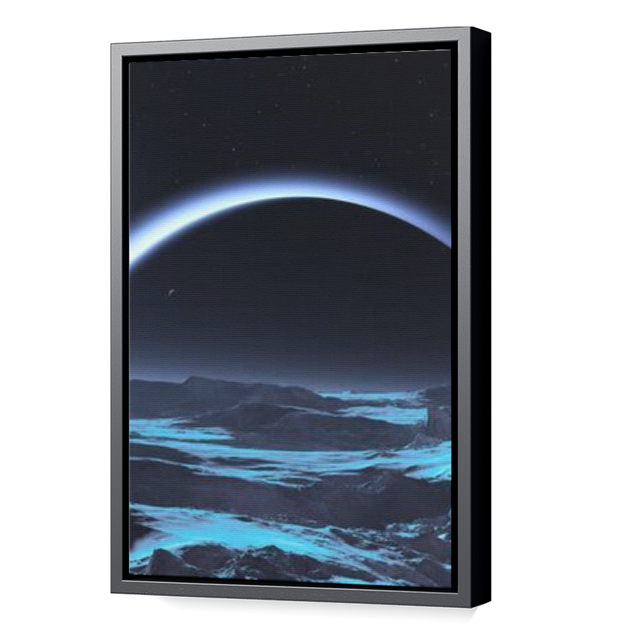 Thumbnail for Canvas - Black Floating Frame