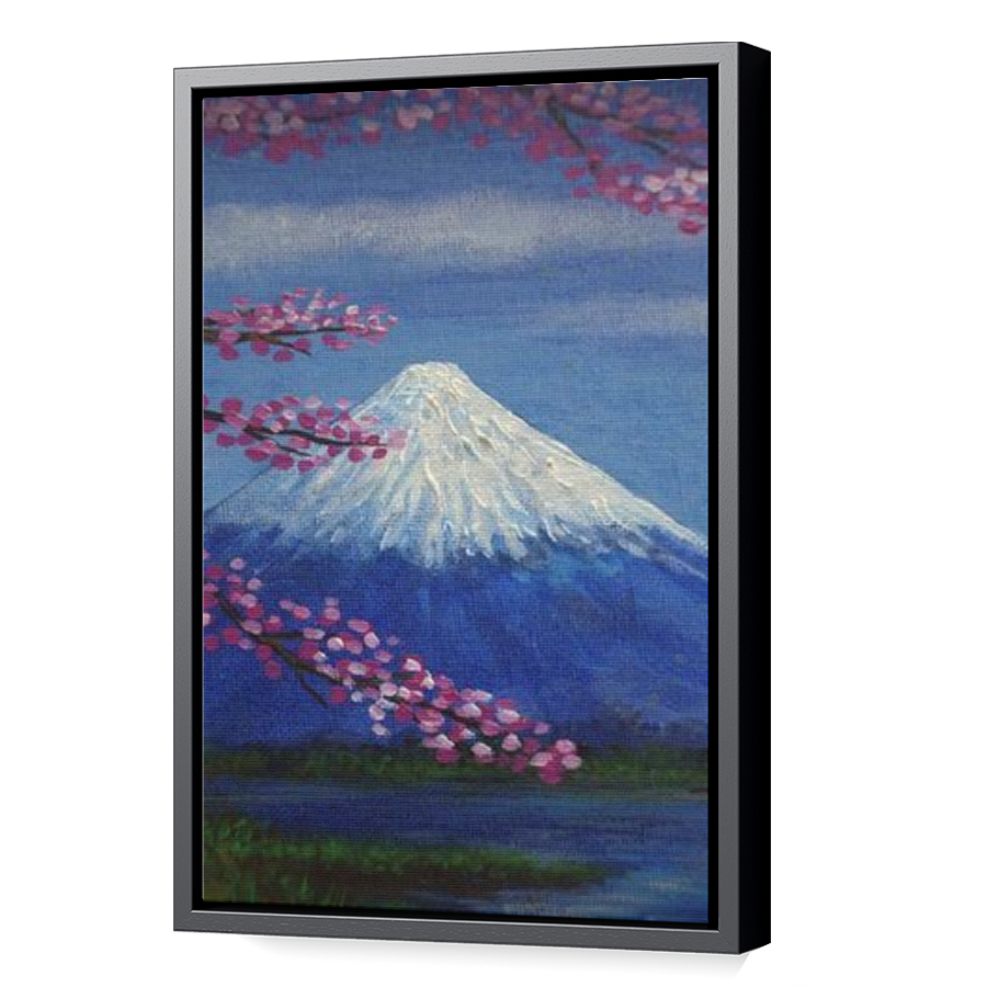 Thumbnail for Canvas - Black Floating Frame