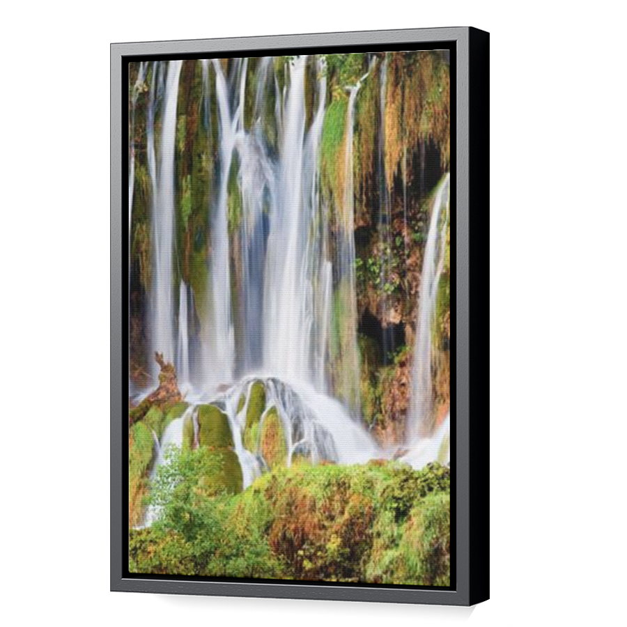 Thumbnail for Canvas - Black Floating Frame