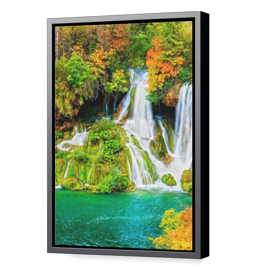 Thumbnail for Canvas - Black Floating Frame