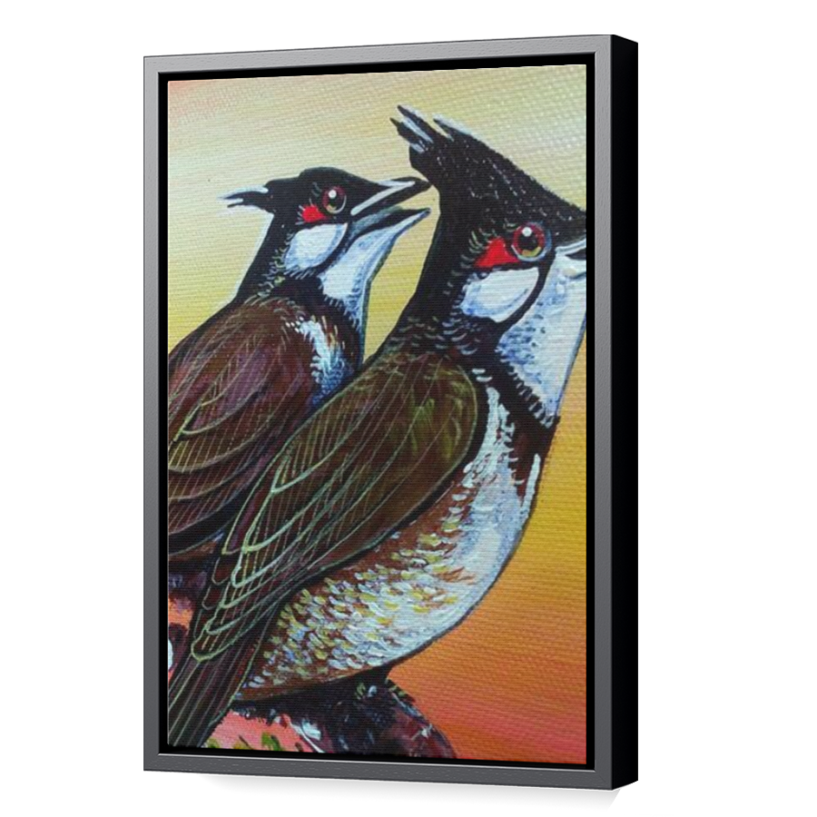 Thumbnail for Canvas - Black Floating Frame