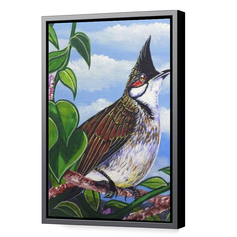 Thumbnail for Canvas - Black Floating Frame