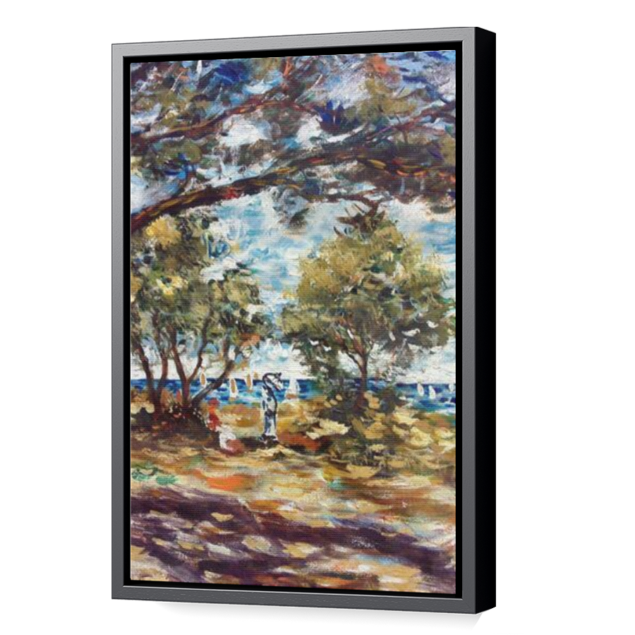 Thumbnail for Canvas - Black Floating Frame