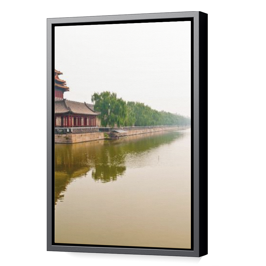 Thumbnail for Canvas - Black Floating Frame