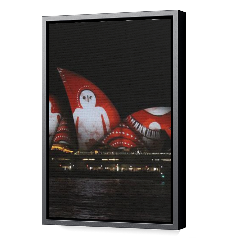 Thumbnail for Canvas - Black Floating Frame