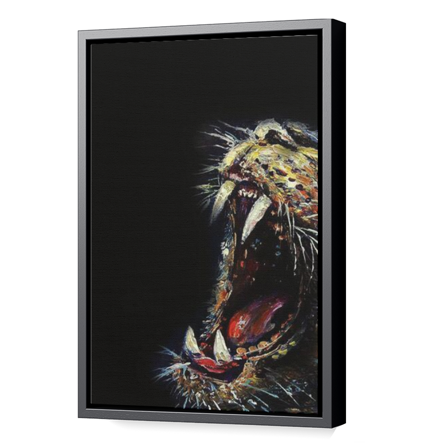 Thumbnail for Canvas - Black Floating Frame