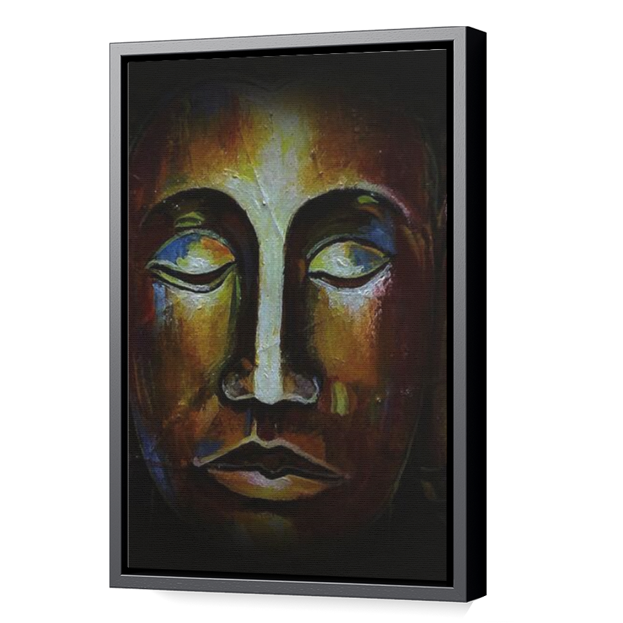 Thumbnail for Canvas - Black Floating Frame