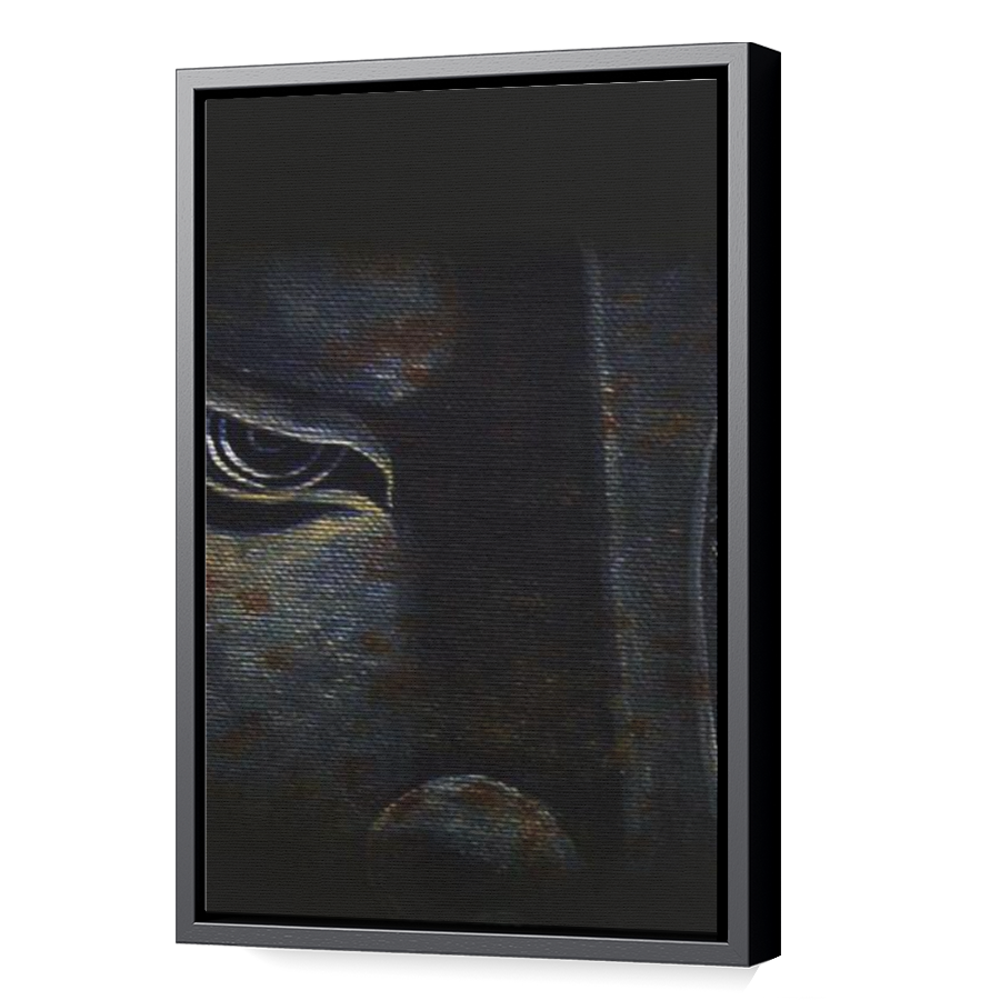 Thumbnail for Canvas - Black Floating Frame