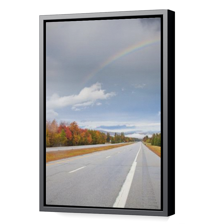 Thumbnail for Canvas - Black Floating Frame