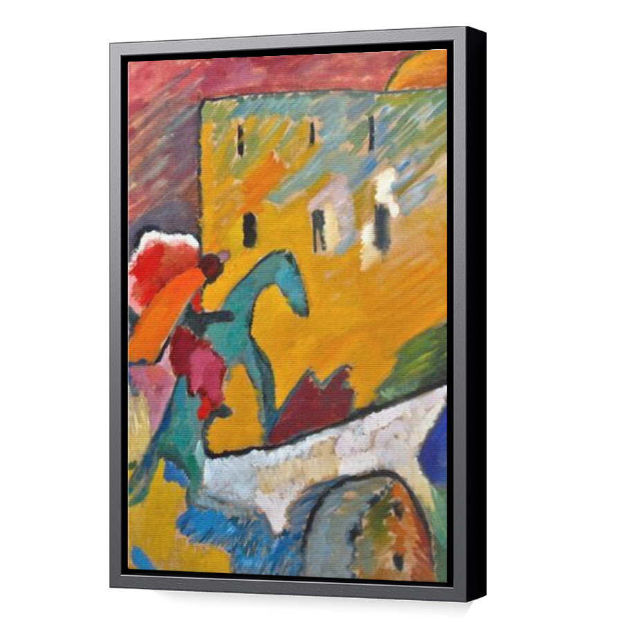 Thumbnail for Canvas - Black Floating Frame