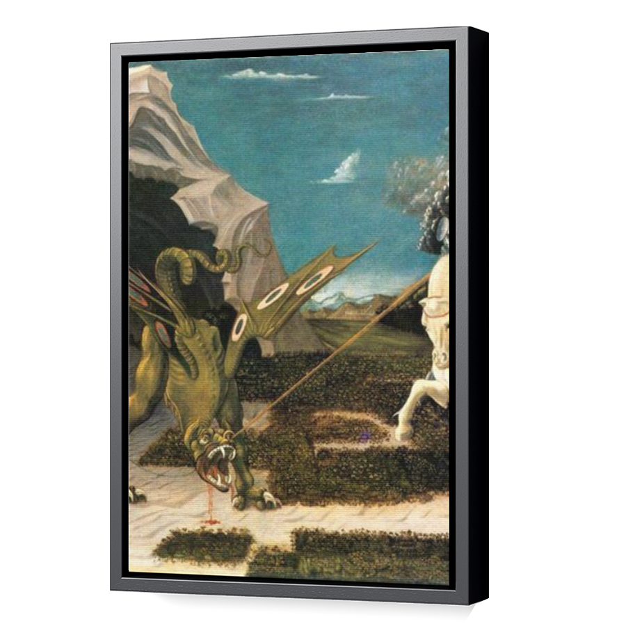Thumbnail for Canvas - Black Floating Frame