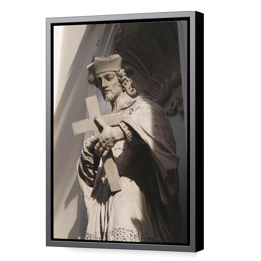 Thumbnail for Canvas - Black Floating Frame