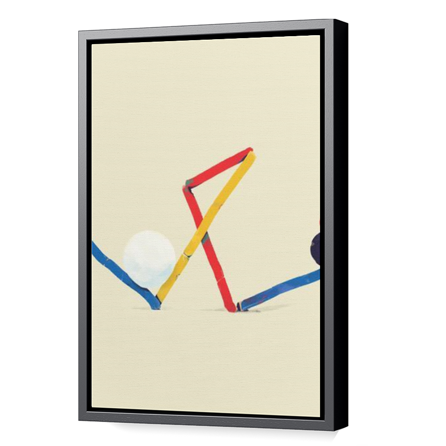 Thumbnail for Canvas - Black Floating Frame