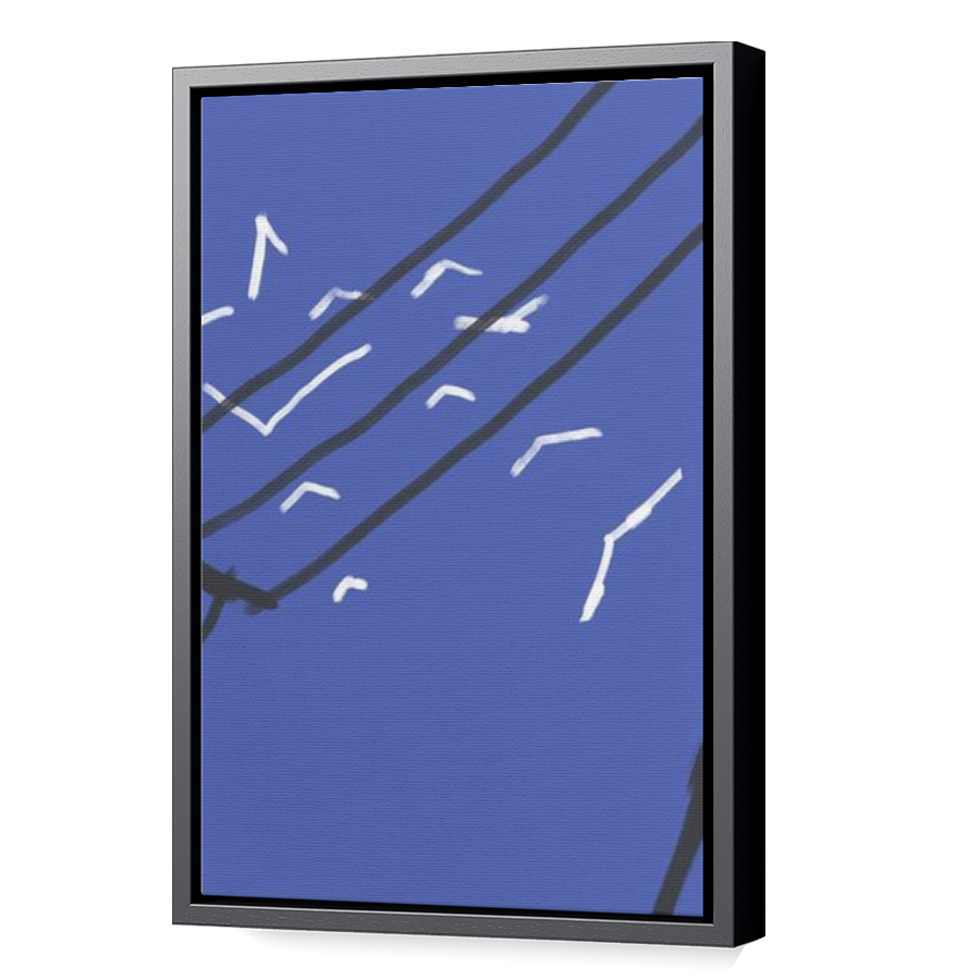 Thumbnail for Canvas - Black Floating Frame