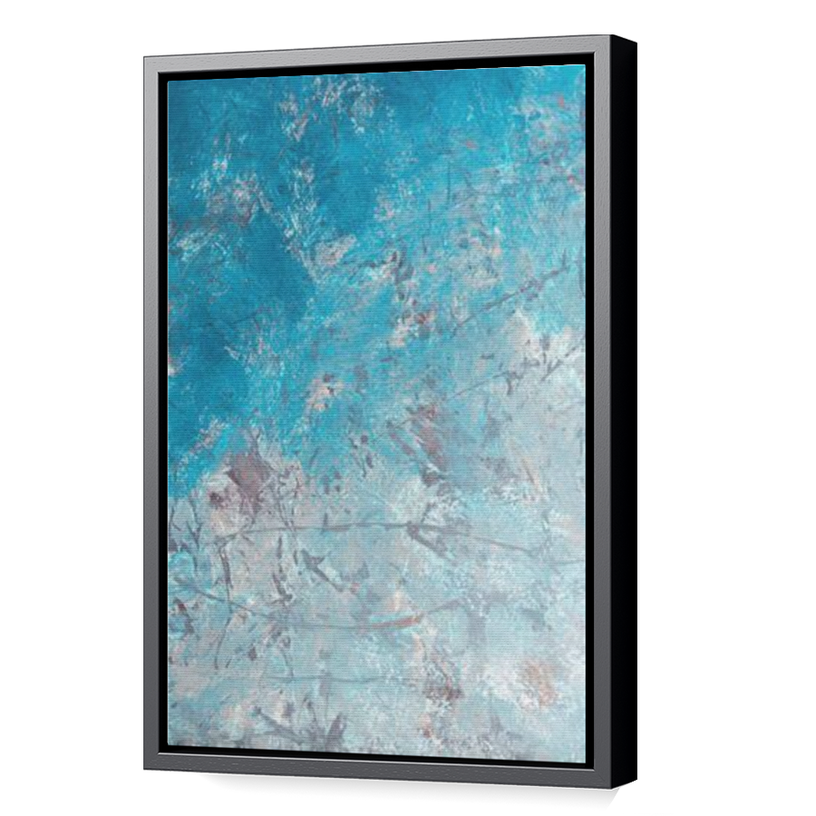 Thumbnail for Canvas - Black Floating Frame