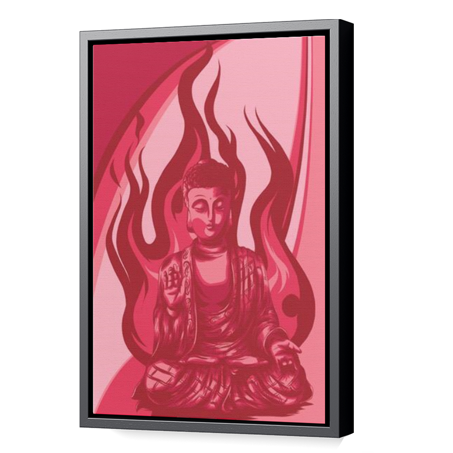 Thumbnail for Canvas - Black Floating Frame