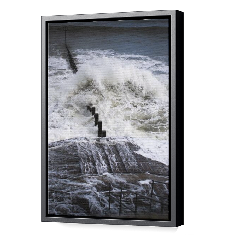 Thumbnail for Canvas - Black Floating Frame