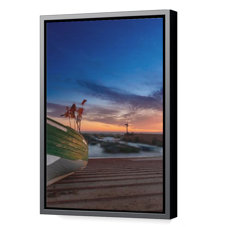 Thumbnail for Canvas - Black Floating Frame