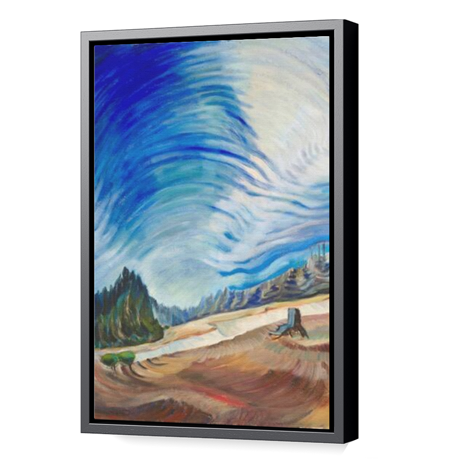 Thumbnail for Canvas - Black Floating Frame