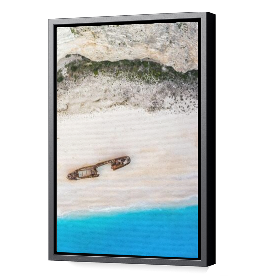 Thumbnail for Canvas - Black Floating Frame