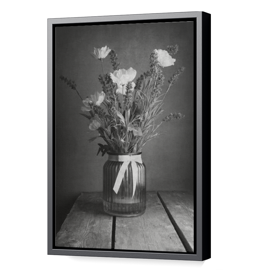 Thumbnail for Canvas - Black Floating Frame