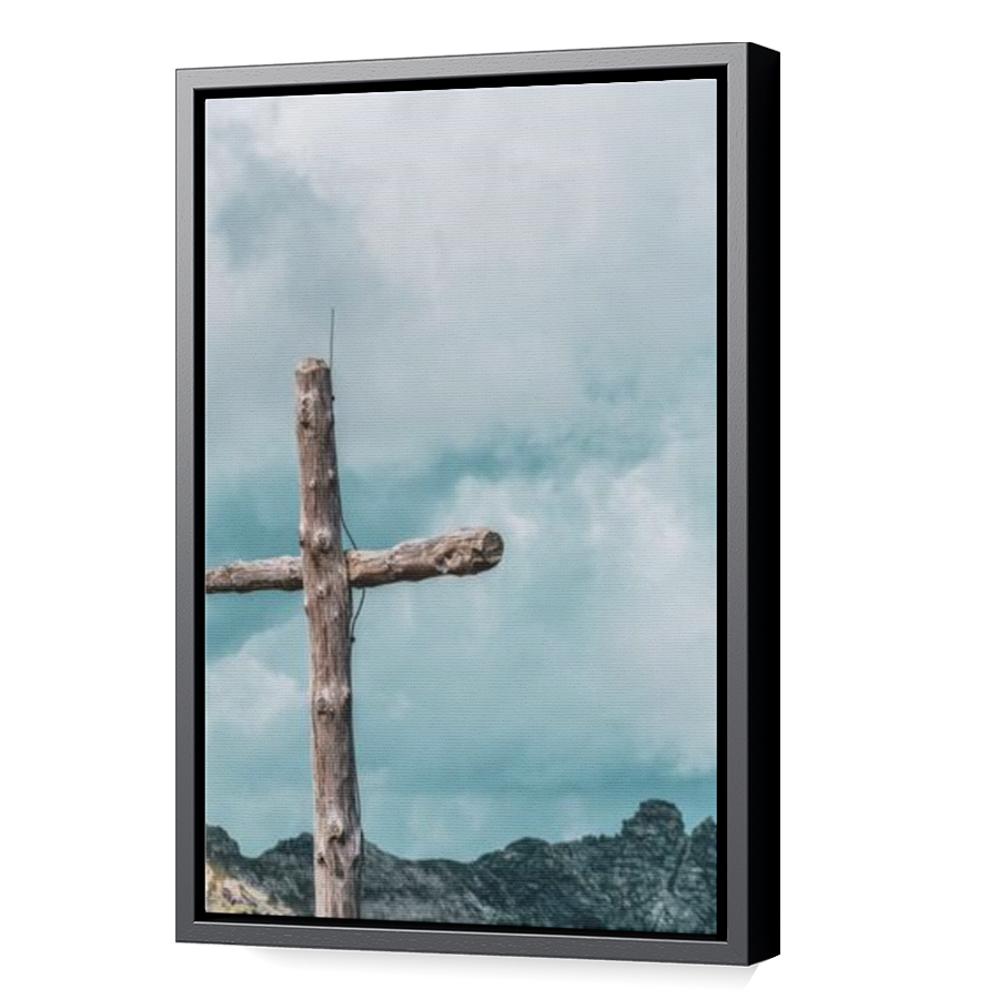 Thumbnail for Canvas - Black Floating Frame